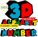 Clipart del alfabeto imprimible inspirado en Super Mario
