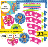 Equipo umizoomi, kit imprimible