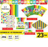 Bloques numéricos, kit imprimible