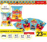 Sam el bombero, kit imprimible