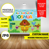 Hola Duggee, fondo