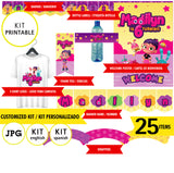 Kit imprimible para el nacimiento de Abby