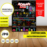 Storybots, letrero de pizarra