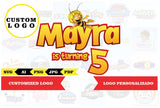 Maya the bee, Personalized logo