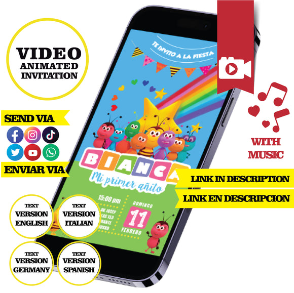 Bichikids, Animated video Invitation