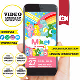 Care bears, Animated video Invitation