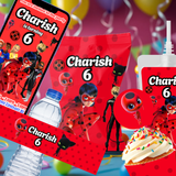 Miracoulus - Ladybug - Canva Templates (Chip Bags, Labels & More)