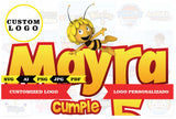 Maya the bee, Personalized logo