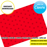 Miracoulus - Ladybug - Canva Templates (Chip Bags, Labels & More)