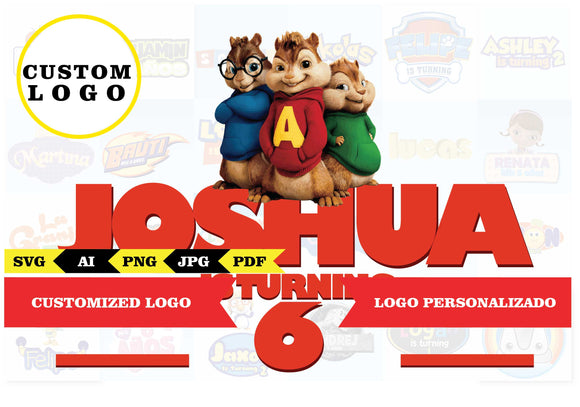 Alvin and the chipmunks, Personalized logo