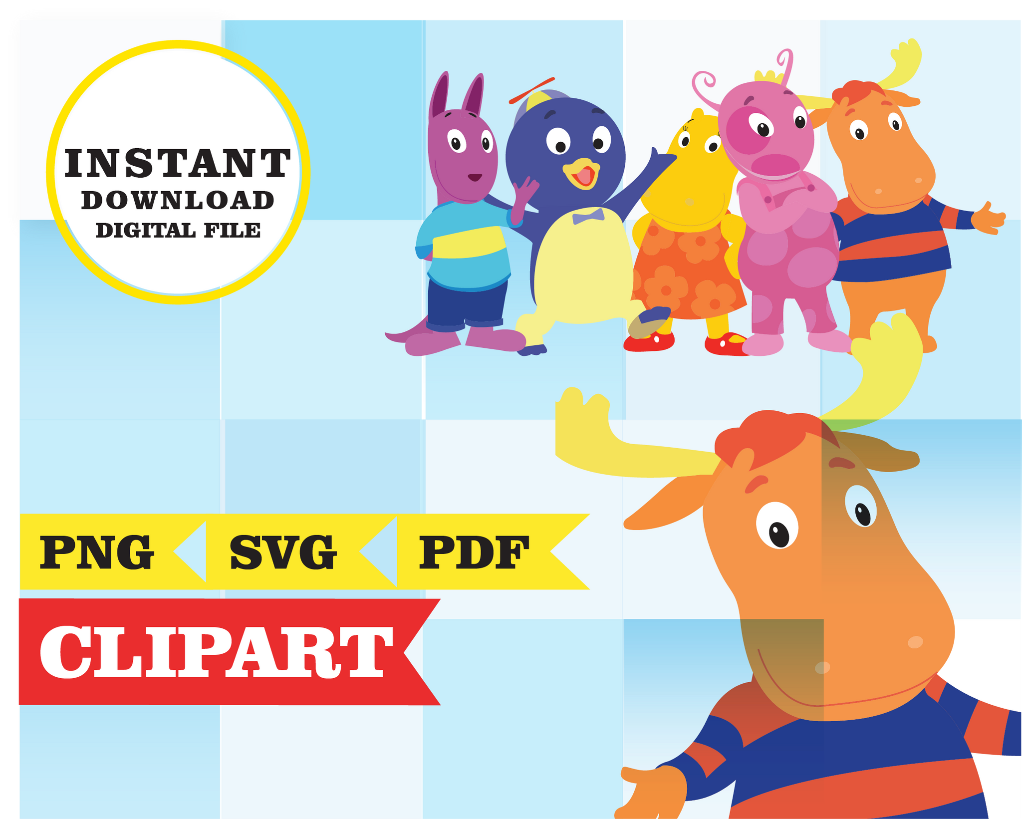 Backyardigans clipart | Phigraphic