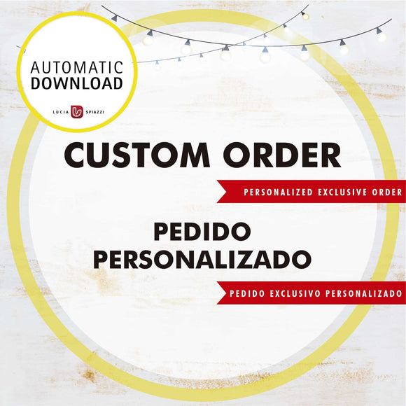 Custom order - Stephanie Israel