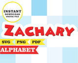 Mickey Mouse, Club House, alphabet, PNG, SVG, PDF files