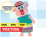 Zenon farm, clipart SVG, PDF vector, PNG (transparent background)