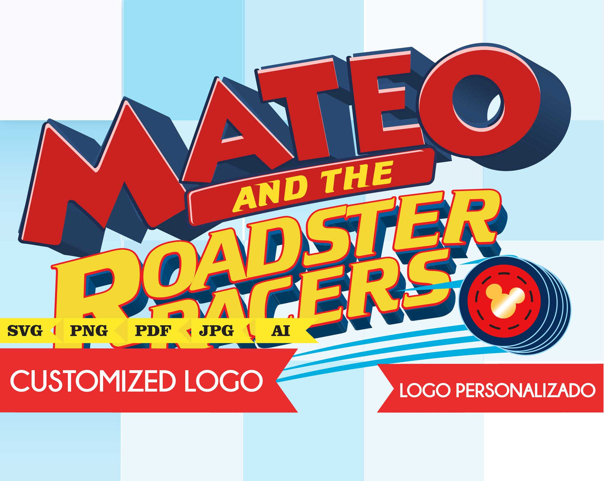 Mickey and the Roadster Racers - Custom Logo Design | Phigraphic