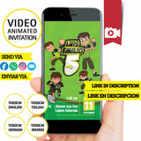 Ben 10, Animated video Invitation