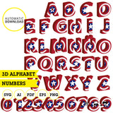 Captain America, alphabet