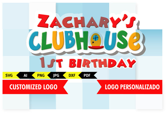 Mickey Mouse, Club house Personalized logo