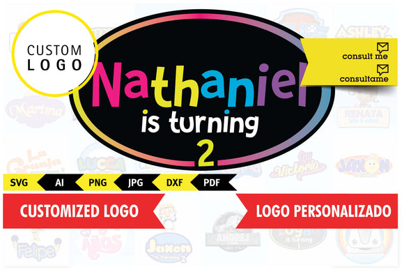 Charlie Colorforms, Personalized logo