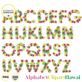 Hawaii alphabet