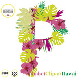 Hawaii alphabet