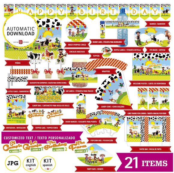 La granja de Zenon Kit printable