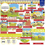 La granja de Zenon Printable kit