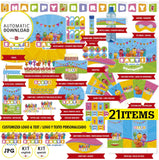 Bichikids, printable kit