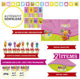 Bichikids, printable kit