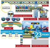 Tayo the Little Bus, Printable kit