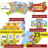 Dave y Ava, printable kit