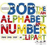 Bob the train alphabet
