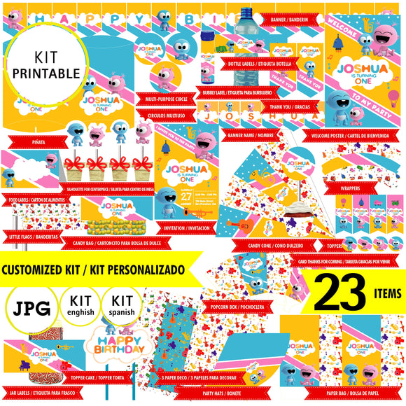 GooGoo GaaGaa Kit printable