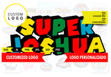 Super Mario, Personalized logo