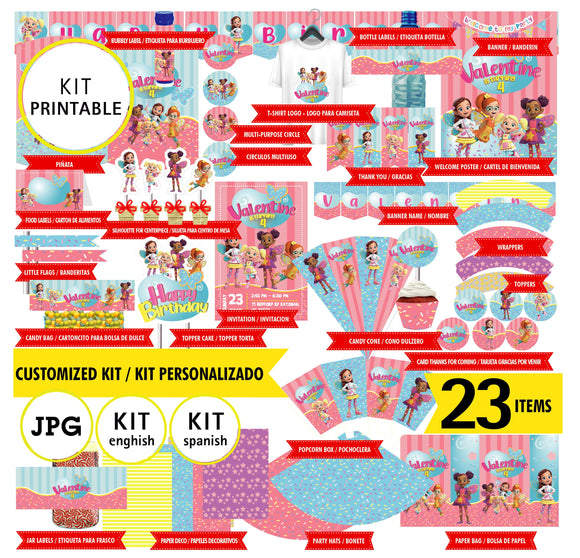 Butterbean's Cafe, printable kit