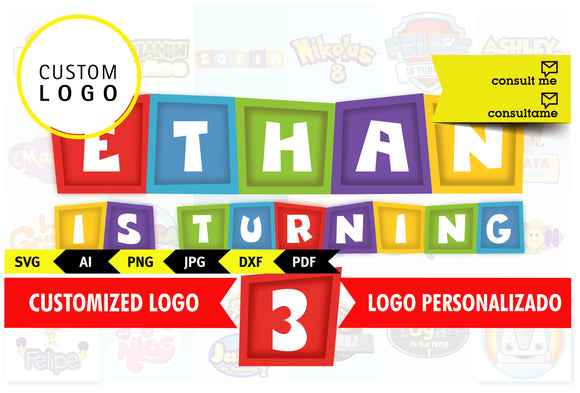 Pocoyo, Personalized logo