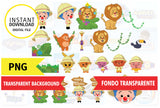 Plim plim safari, images, clipart PNG